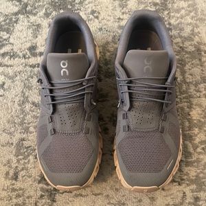 On cloud running shoes